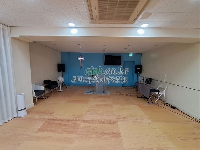 계약완료.) 송파구 방이역 5분거리 45평 교회 임대 - 1번 사진