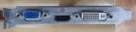 비디오카드 연결부(VGA, DVI, HDMI)