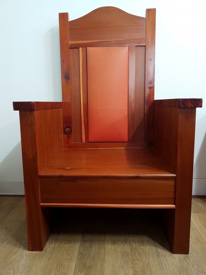 원목강대 의자(4개)