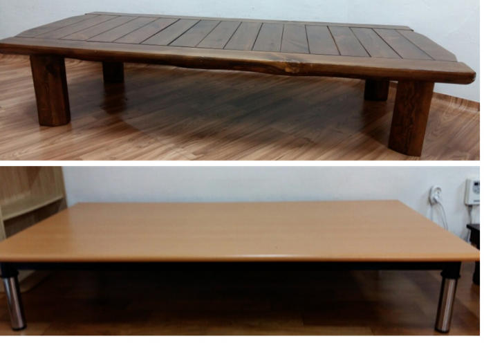 탁자(나무/옹이)