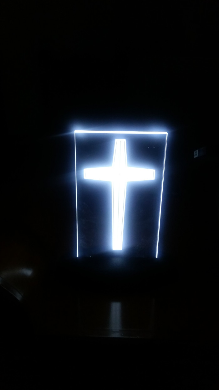 십자가조명(LED)팝니다 - 2번째 사진. (기독정보넷 - 기독교 벼룩시장.) 