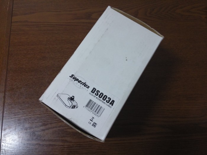 SUPERLUX-DS003A 구즈넥 마이크 받침대 새제품 - 1번째 사진. (기독정보넷 - 기독교 벼룩시장.) 