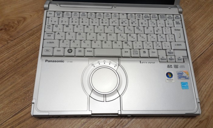파나소닉 12인치 코어2듀오 U9400 노트북 CF-W8 배터리 5시간 사용 13만원 - 4번째 사진. (기독정보넷 - 기독교 벼룩시장.) 
