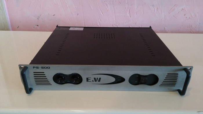 E&W PL500 파워앰프 팝니다. - 2번째 사진. (기독정보넷 - 기독교 벼룩시장.) 