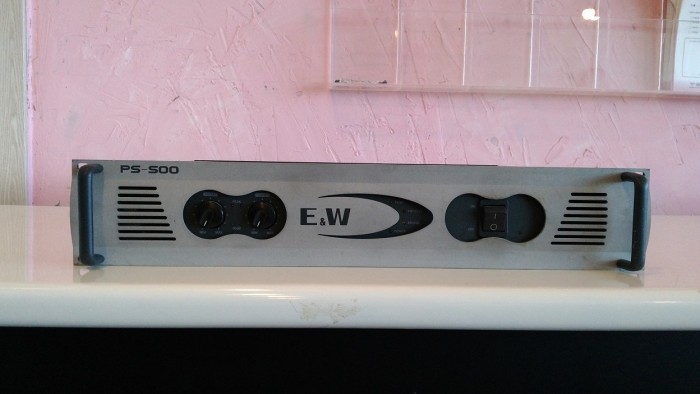 E&W PL500 파워앰프 팝니다. - 1번째 사진. (기독정보넷 - 기독교 벼룩시장.) 