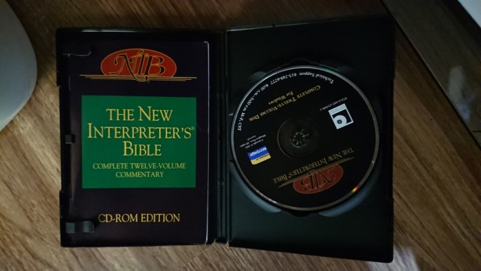 주석 The New Interpreters Bible(CD-Rom) - 3번째 사진. (기독정보넷 - 기독교 벼룩시장.) 