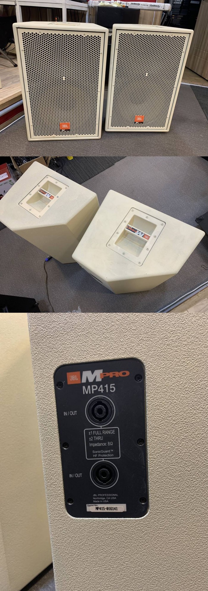 JBL MPRO MP415 (made in usa) 15 인치  75 만원