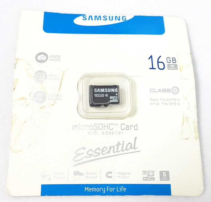 삼성전자 microSDHC 16GB CLASS10 미개봉제품 - 1번째 사진. (기독정보넷 - 기독교 벼룩시장.) 