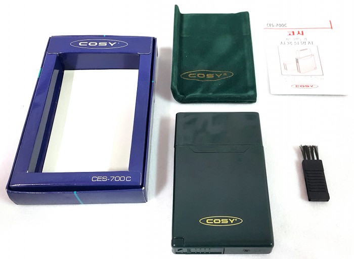 코시 휴대용 카드면도기 CES-700C AAA형전지사용 새제품 - 3번째 사진. (기독정보넷 - 기독교 벼룩시장.) 