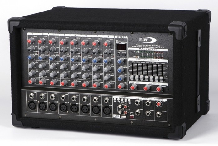 E&amp;W PX-700 파워드 믹서/50만