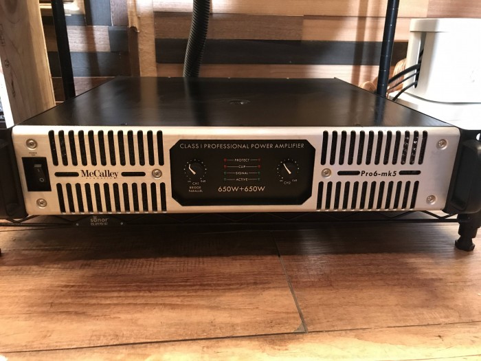 스피커 파워앰프 MeCalley - Pro6 mk5 (1300W / 2채널) - 1번째 사진. (기독정보넷 - 기독교 벼룩시장.) 