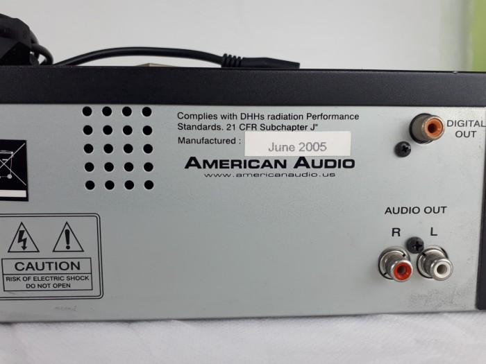 *DJ,매장,전문가용 CD플레이어(American Audio MCD-110)판매합니다. - 4번째 사진. (기독정보넷 - 기독교 벼룩시장.) 