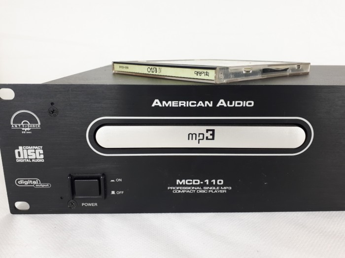 *DJ,매장,전문가용 CD플레이어(American Audio MCD-110)판매합니다. - 2번째 사진. (기독정보넷 - 기독교 벼룩시장.) 