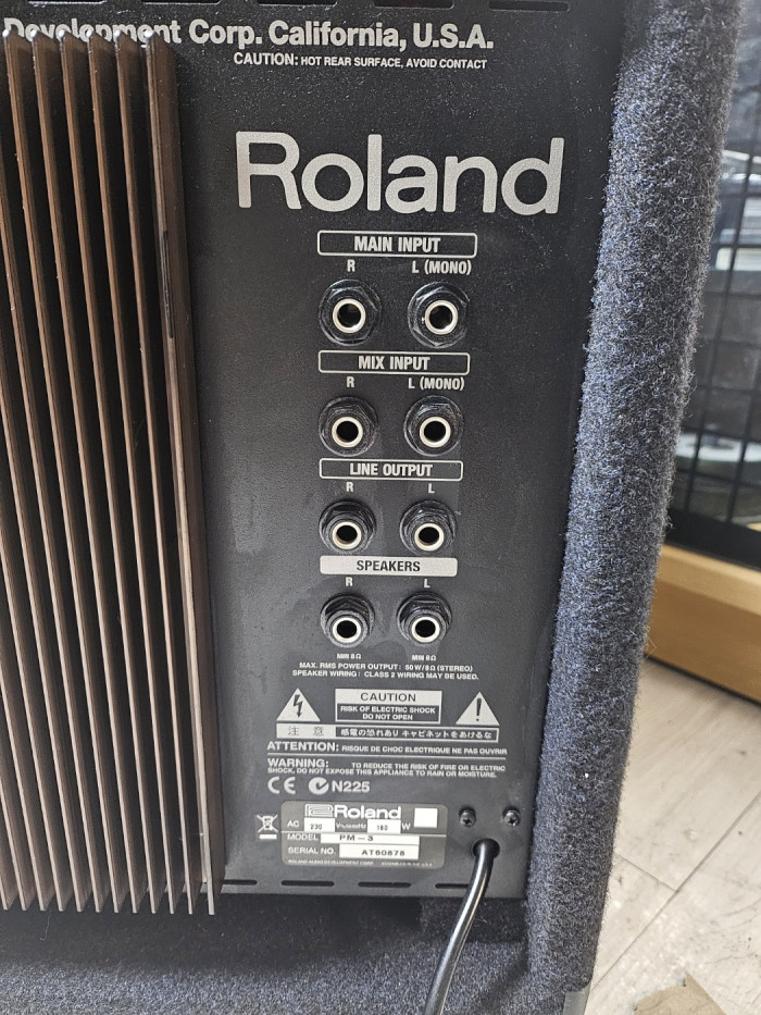 롤랜드 앰프 팝니다 ROLAND PM-3 PERSONAL MONITOR - 7번째 사진. (기독정보넷 - 기독교 벼룩시장.) 